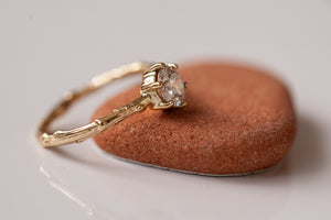 White Diamond branch ring